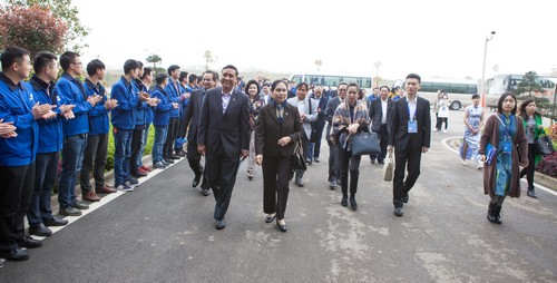 签约近25亿元，东盟十国代表参加球友会体育-球友会体育（中国）官方在线
智能项目推介会暨签约仪式