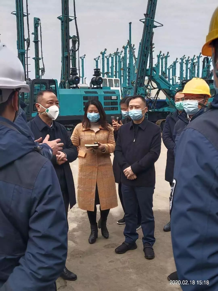 张庆红调研球友会体育-球友会体育（中国）官方在线
智能疫情防控和复工复产工作
