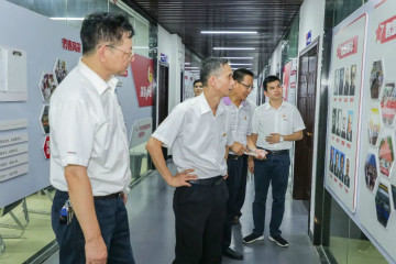 广州工控党建联盟联络员一行到球友会体育-球友会体育（中国）官方在线
智能开展工作对接