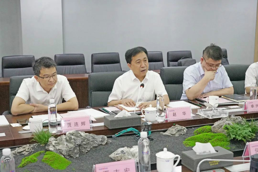 中铁装备赵华总经理莅临球友会体育-球友会体育（中国）官方在线
智能交流