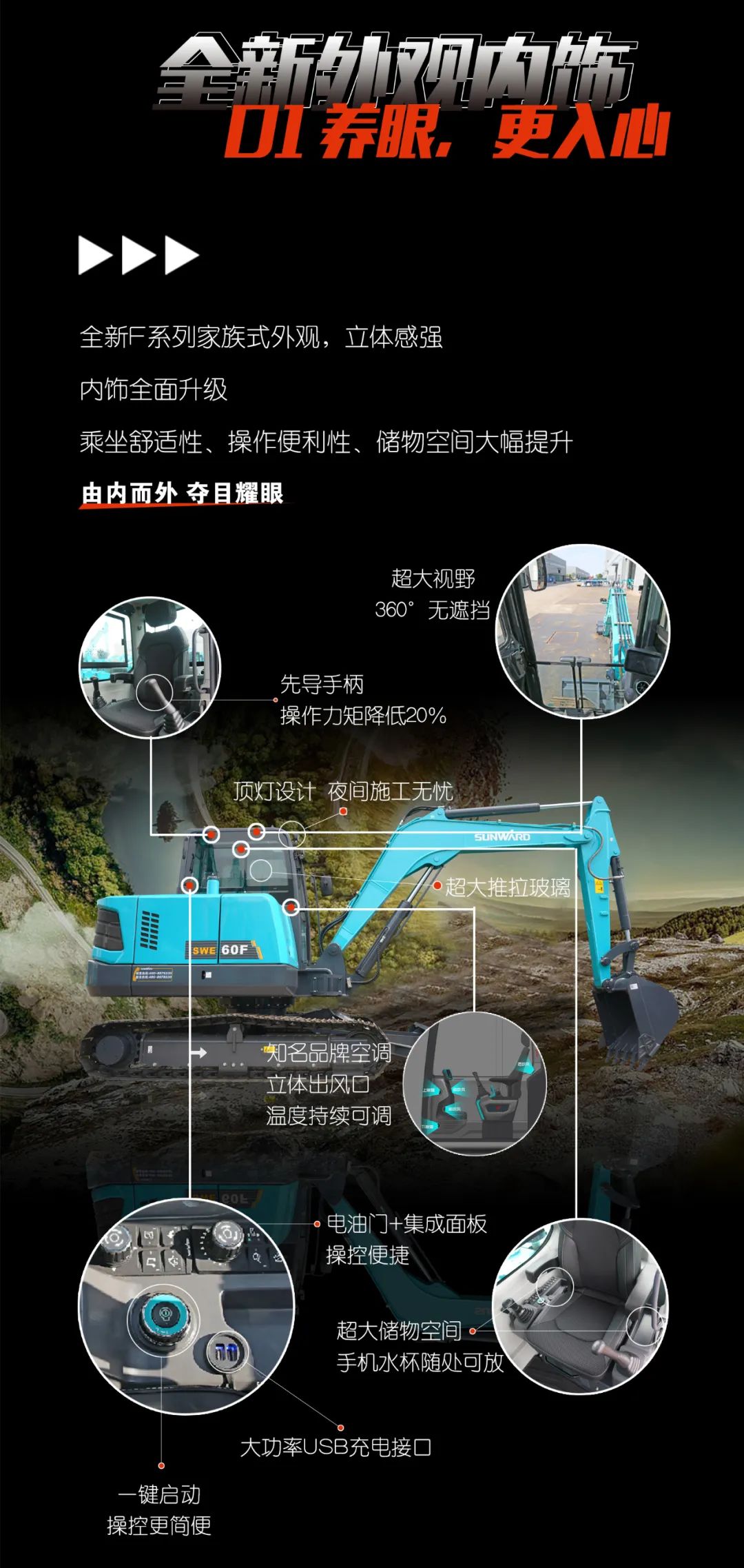 一图读懂 | 献礼七一 · 球友会体育-球友会体育（中国）官方在线
智能SWE60F挖掘机低碳来袭