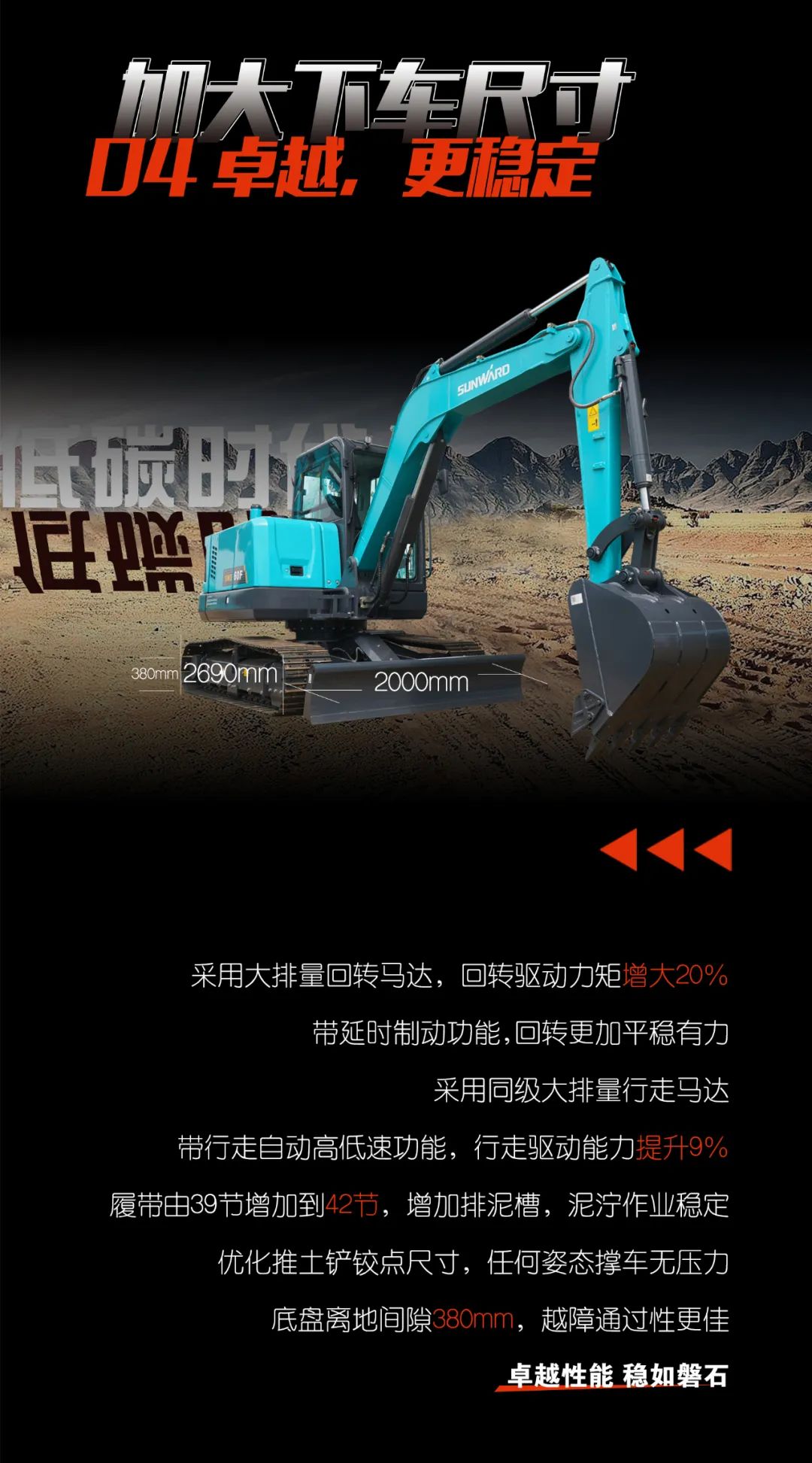 一图读懂 | 献礼七一 · 球友会体育-球友会体育（中国）官方在线
智能SWE60F挖掘机低碳来袭