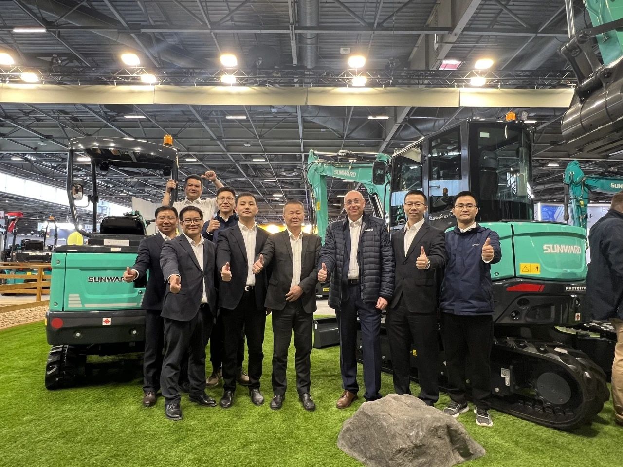 赢战INTERMAT 2024!球友会体育-球友会体育(中国)官方在线
智能土方机械深耕全球高端市场