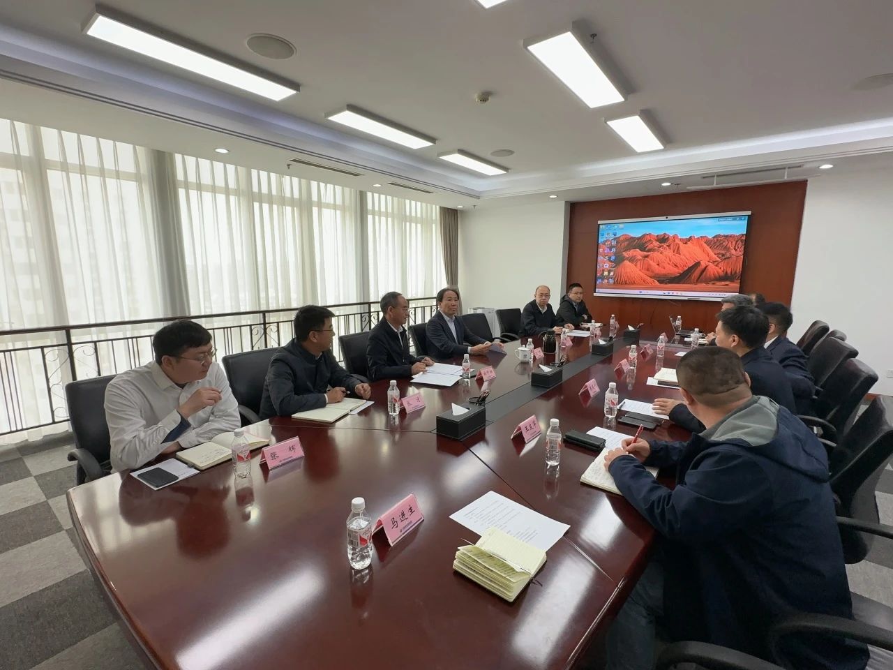 球友会体育-球友会体育（中国）官方在线
智能董事长付向东带队拜访中煤地质总局、大地特勘公司