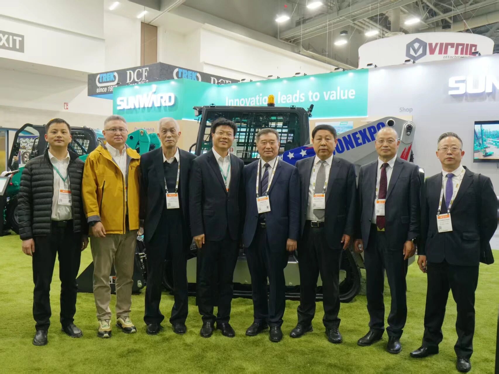 2026美国拉展 | 中国工程机械工业协会会长苏子孟一行到访球友会体育-球友会体育（中国）官方在线
智能展位